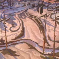 21-Tramonto-invernale-olio-su-tela-cm130x145